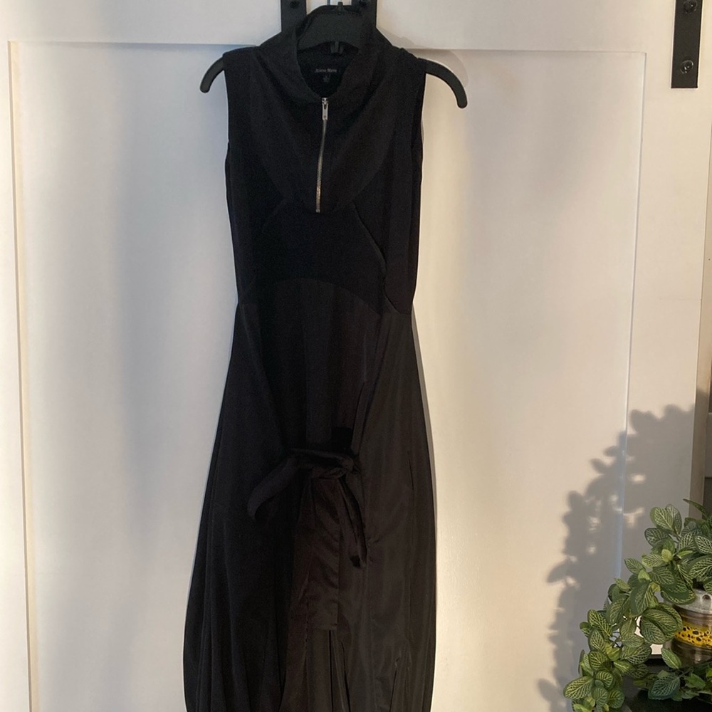 Black Halter Sheath Maxi Dress